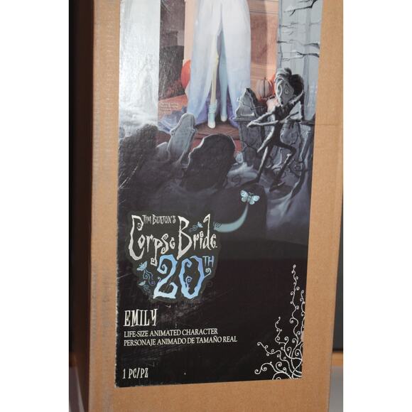 Disney Corpse Bride Emily 20th Anniversary Gemmy Halloween 2025 Animatronic 5Ft - Picture 14 of 16